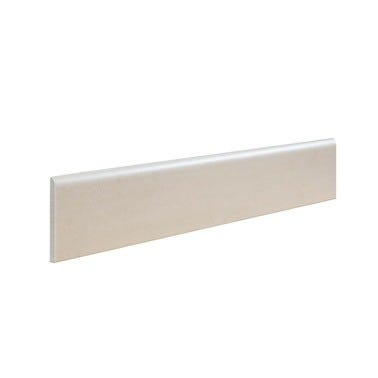 Bricomart RODAPIE CERAMICO 8X45CM CEMENTO BEIGE. PACK 4 UNIDADES
