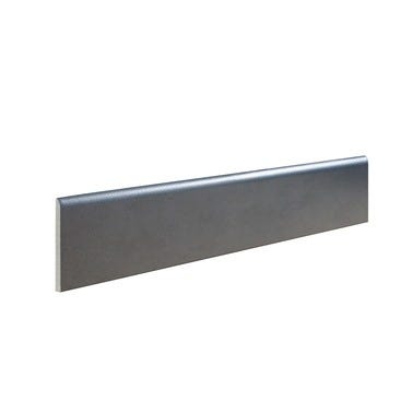 Bricomart RODAPIE CERAMICO 8X45CM CEMENTO GRIS OSCURO. PACK 4 UNIDADES