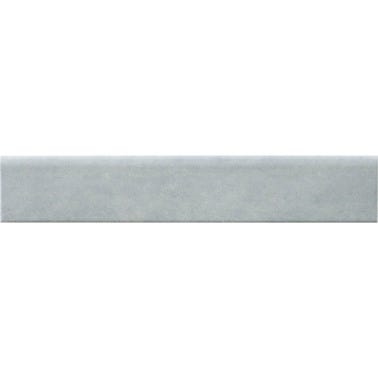 Bricomart RODAPIE CERAMICO 8X45CM CEMENTO GRIS. PACK 4 UNIDADES