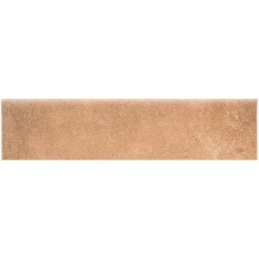 Bricomart RODAPIE CERAMICO 8X45CM RÚSTICO CLARO. PACK 4 UNIDADES