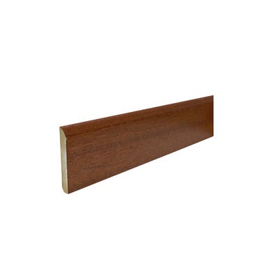 Bricomart RODAPIE MDF RECHAPADO SAPELLY BARNIZADO 2400 X 70 X 16 MM