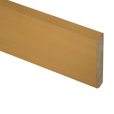 Bricomart RODAPIE RECHAPADO ROBLE 2400 X 70 X 10 MM