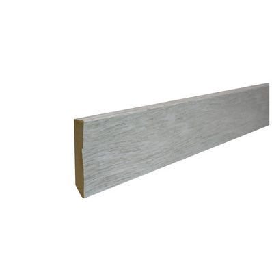 Bricomart RODAPIE SUELO MELAMINA DUERO/ÁLAMO/SOMIEDO 240 X 8 X 1 5 CM