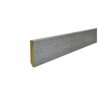 Bricomart RODAPIE SUELO MELAMINA IRIS 240 X 8 X 1 5 CM