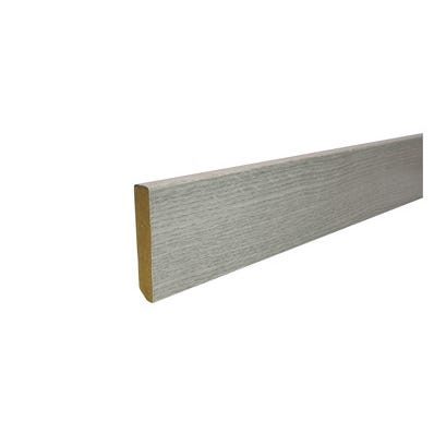 Bricomart RODAPIE SUELO MELAMINA ROBLE CLARO /ROCKFORD 240 X 8 X 1 5 CM