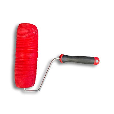 Bricomart RODILLO PARA HORMIGÓN IMPRESO TEXTURA MADERA