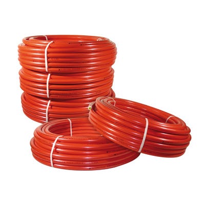 Bricomart ROLLO CON AISLAMIENTO Ø16MM 50M ROJO MULTICAPA