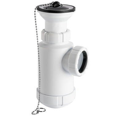 Bricomart SIFON LAVABO BOTELLA EXTENSIBLE 1 1/2" BLANCO