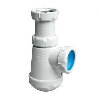 Bricomart SIFON LAVABO BOTELLA EXTENSIBLE 1 1/2" BLANCO