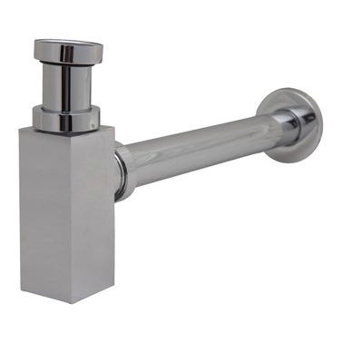 Bricomart SIFÓN LAVABO BOTELLA EXTENSIBLE 1 1/4" CROMADO
