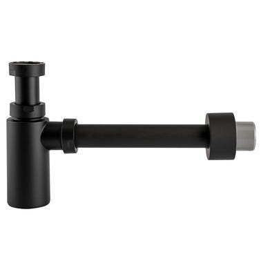 Bricomart SIFON LAVABO BOTELLA EXTENSIBLE 1 1/4" NEGRO