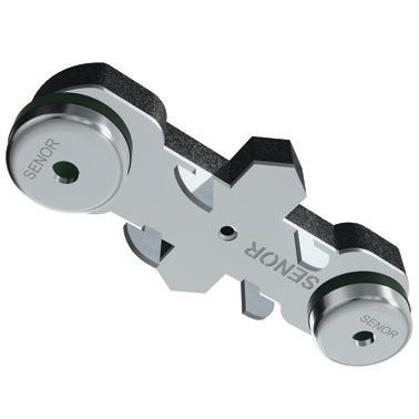 Bricomart SOPORTE AMORTIGUADOR CON GOMA PARA PERFIL TC47 3-25 KG 6 UD