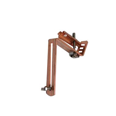 Bricomart SOPORTE EVACUACIÓN PLUVIALES METÁLICO PARA TEJA ALUMINIO-COBRE