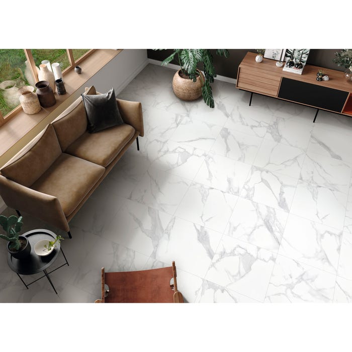 Bricomart SUELO PORCELANICO 59.5X59.5CM ETERNITY BLANCO