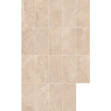 Bricomart SUELO PORCELANICO 60X120CM PAIVA BONE MATE