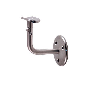 Bricomart SUJECIÓN REGULABLE PASAMANOS A PARED ACERO INOXIDABLE