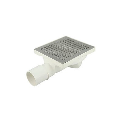 Bricomart SUMIDERO PLATO DUCHA 15X15CM INOX/ABS JIMTEN