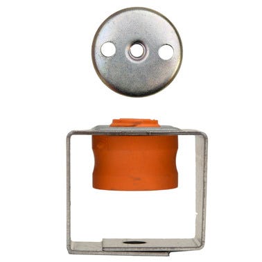 Bricomart SUSPENSIÓN AMORTIGUADOR VISCOREN PARA SUSPENSIÓN DE TECHOS CON VARILLA 25-60 KG 25 UDS