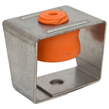 Bricomart SUSPENSIÓN AMORTIGUADOR VISCOREN PARA SUSPENSIÓN DE TECHOS CON VARILLA 25-60 KG 25 UDS