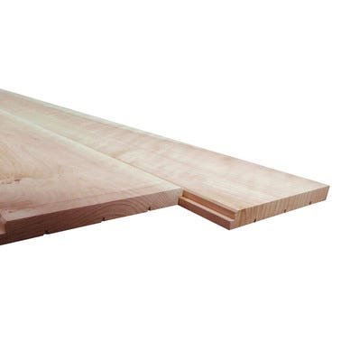 Bricomart TABLAS DE PINO TECHO SOLAPADA 1 7X18X250 CM 6 UDS