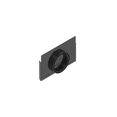 Bricomart TAPA CIEGA CON SALIDA 50/63MM PARA CANALETA 1M H50MM
