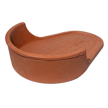 Bricomart TAPA DE CABALLETE CERÁMICA KLINKER HYDRA ROJO