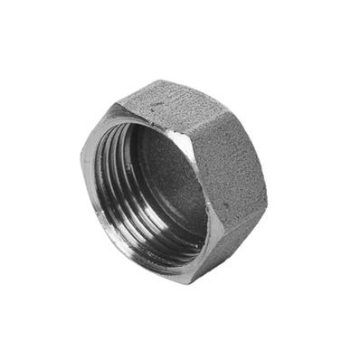 Bricomart TAPÓN LATÓN CROMADO 3/8" HEMBRA ROSCAR-ROSCAR