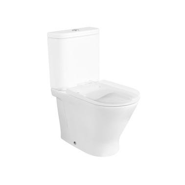 Bricomart TAZA INODORO ROCA ROUND COMPACTO SALIDA DUAL