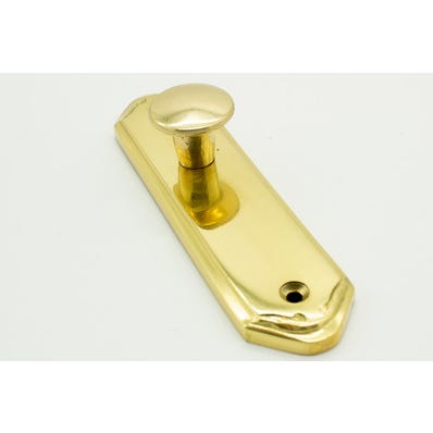 Bricomart TIRADOR ARMARIO LATON PULIDO BRILLO MOD 2000