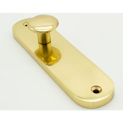 Bricomart TIRADOR ARMARIO LATON PULIDO BRILLO MOD 504