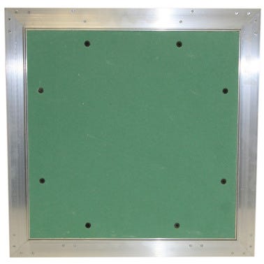 Bricomart TRAMPILLA DE INSPECCIÓN MARCO ALUMNIO Y PLACA DE YESO HIDRÓFUGA 50x50 CM