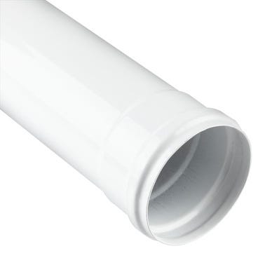 Bricomart TUBO ALUMINIO Ø80MM 500MM MACHO-HEMBRA CONDENSACIÓN