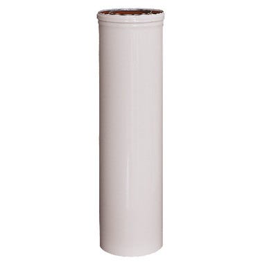 Bricomart TUBO BAJO NOX Ø80/110MM MACHO-HEMBRA 50CM