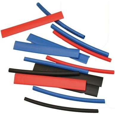 Bricomart TUBO TERMORETRÁCTIL SURTIDO COLORES (18 UDS)