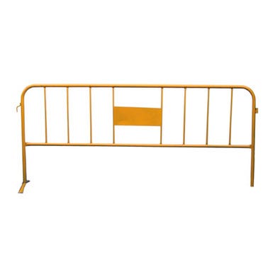 Bricomart VALLA MÓVIL PEATONAL EN ACERO PINTADO 2 5X1M