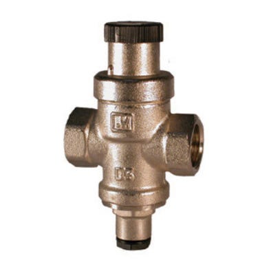 Bricomart VÁLVULA REDUCTORA PRESIÓN CON RACOR Ø3/4" 25 BAR