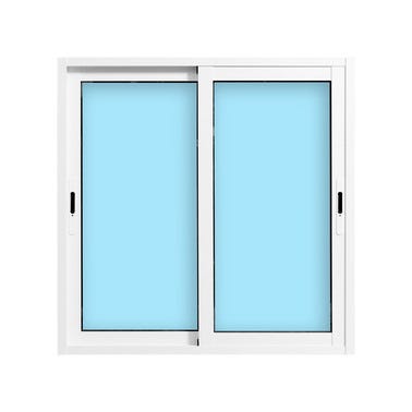 Bricomart VENTANA ALUMINIO CORREDERA BLANCA 100X100CM