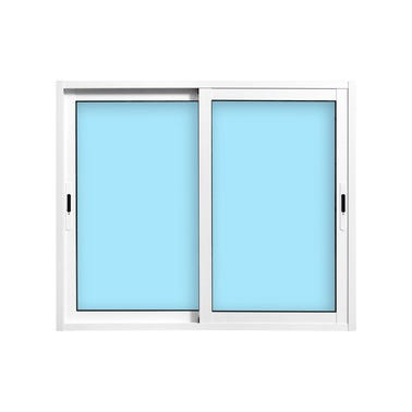 Bricomart VENTANA ALUMINIO CORREDERA BLANCA 120X100CM