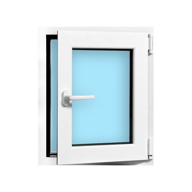 Bricomart VENTANA ALUMINIO OSCILOBATIENTE BLANCA 50X60CM