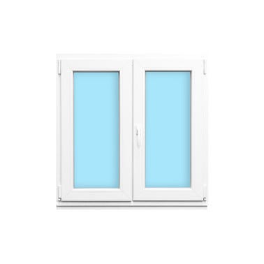 Bricomart VENTANA PVC OSCILOBATIENTE BLANCA 100X100CM