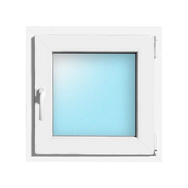 Bricomart VENTANA PVC OSCILOBATIENTE BLANCA 60X60CM