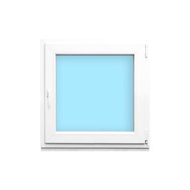 Bricomart VENTANA PVC OSCILOBATIENTE BLANCA 80X80CM