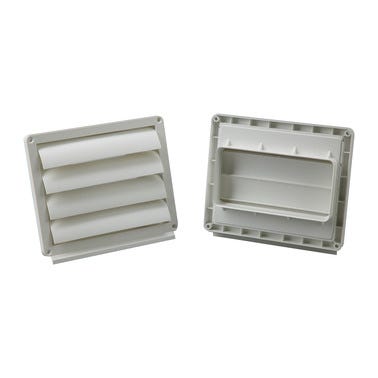 Bricomart VENTANILLA SALIDA EXTERIOR RECTANGULAR 75 x 150 MM