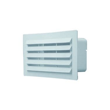Bricomart VENTANILLA SALIDA EXTERIOR RECTANGULAR 90 x 180 MM