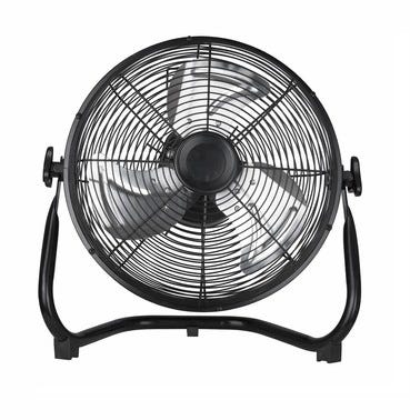 Bricomart VENTILADOR INDUSTRIAL 35CM 60W NEGRO OSCILANTE