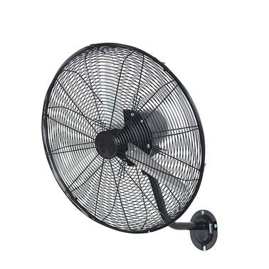 Bricomart VENTILADOR INDUSTRIAL DE PARED 35CM 40W NEGRO