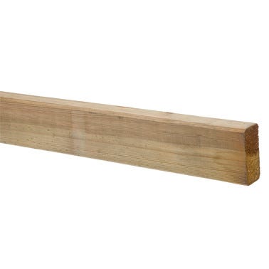 Bricomart VIGA PINO MACIZO TRATAMIENTO AUTOCLAVE 300X7X3 3 CM