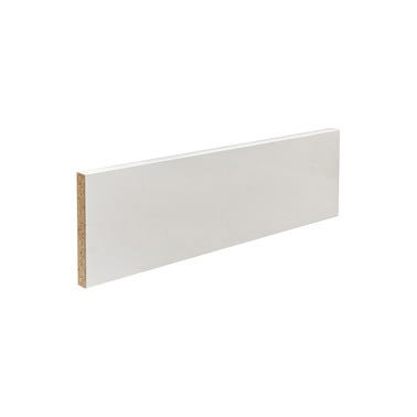 Bricomart ZÓCALO PARA MUEBLE DE COCINA LANZAROTE BLANCO MATE PET 15/19MMX2 44M 1UD