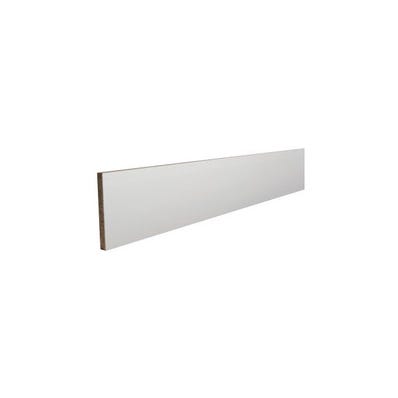 Bricomart ZÓCALO PARA MUEBLE DE COCINA MENORCA GRIS CLARO MATE MDF 15/22MMX2 44M 1UD