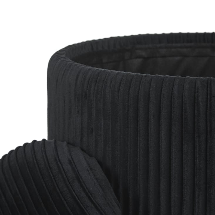 Maisons Du Monde Adrianna - Taburete-baúl Dorado Y Negro